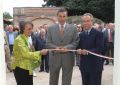 2005, inaugurazione nuova sede, taglio del nastro - G. Ravenni, P. Fazzi, B. Ermolli